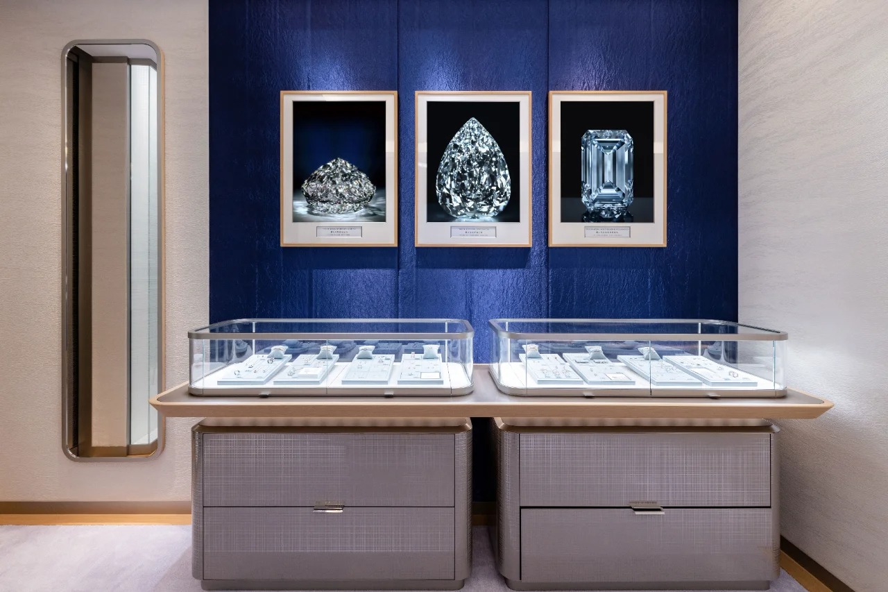 Brand New Design Jewelry Store Showcases Custom Luxurious Commercial Jewelry Display Cases 3