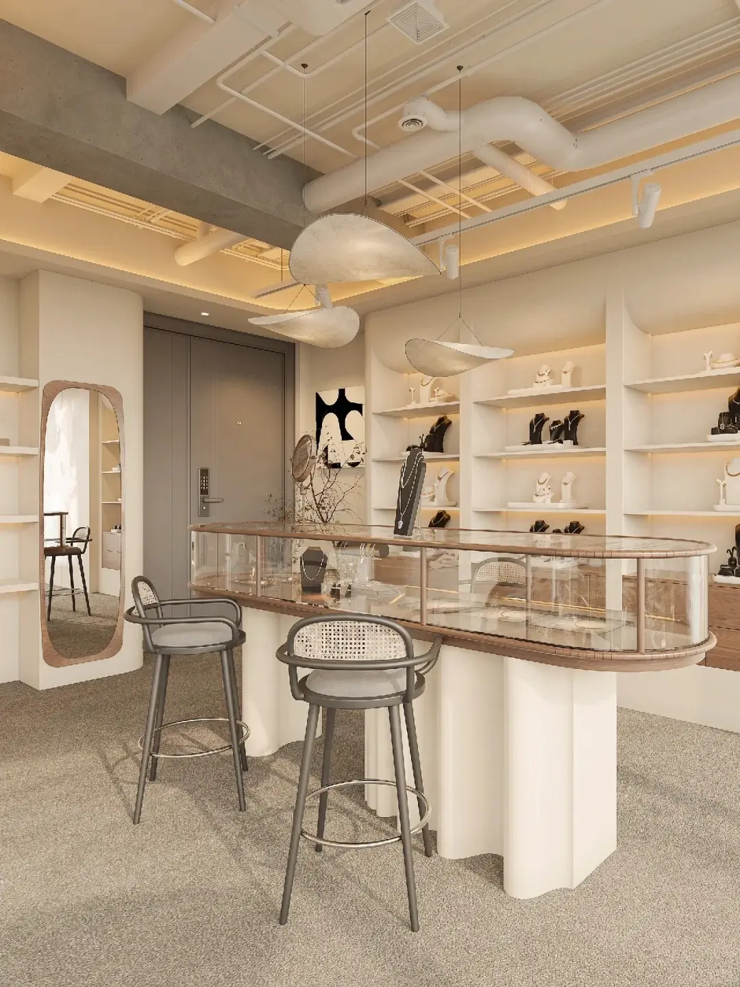 Customized Jewelry Display Showcases 2