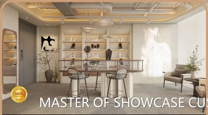 Customized Jewelry Display Showcases 1