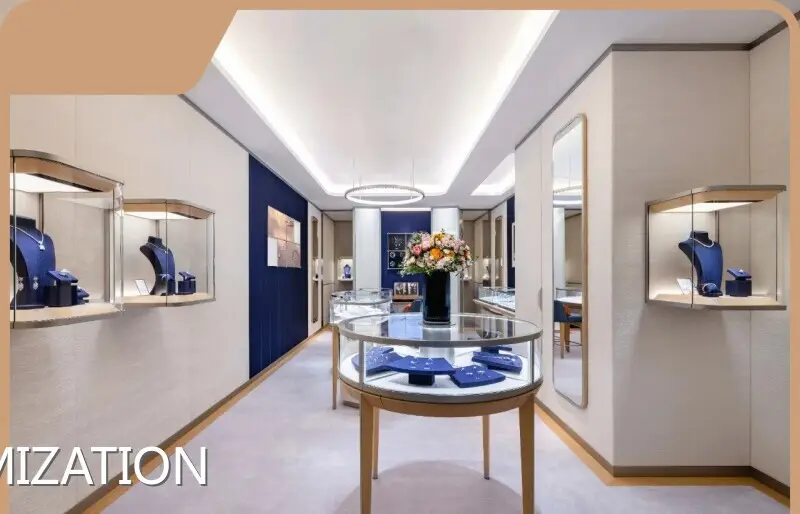 LUXE Showcases Store Jewelry Display Case Jewelry Store Showcases Store Jewelry Display CaseFactory 1