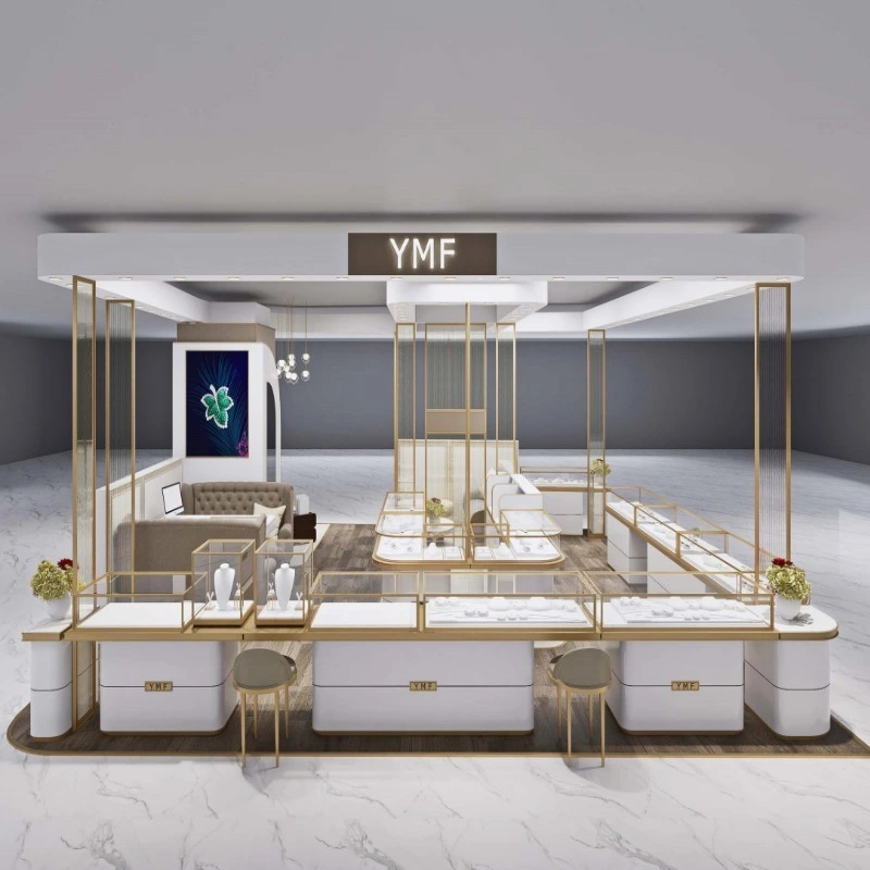 Jewelry Pavilion Luxury Creative Display  Light Luxury Custom Jewelry Showcases 1