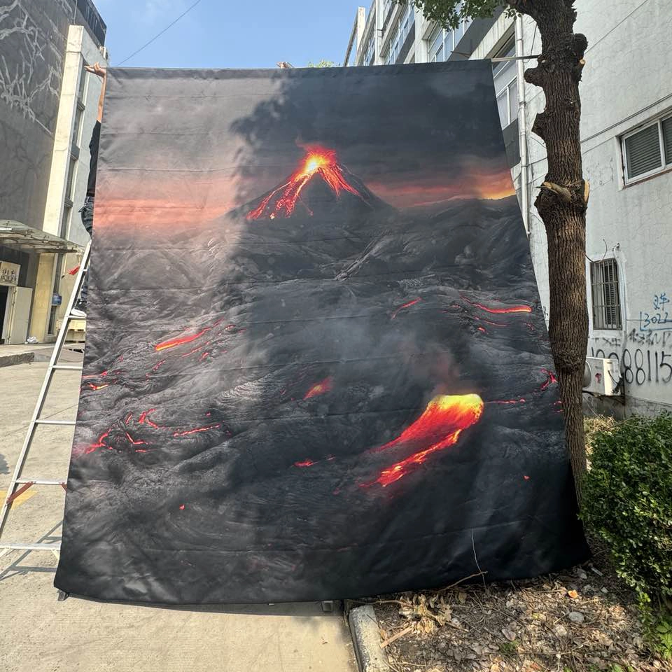 TJ Brand-250gsm Blockout Fabric Banner Double Side Printing 1