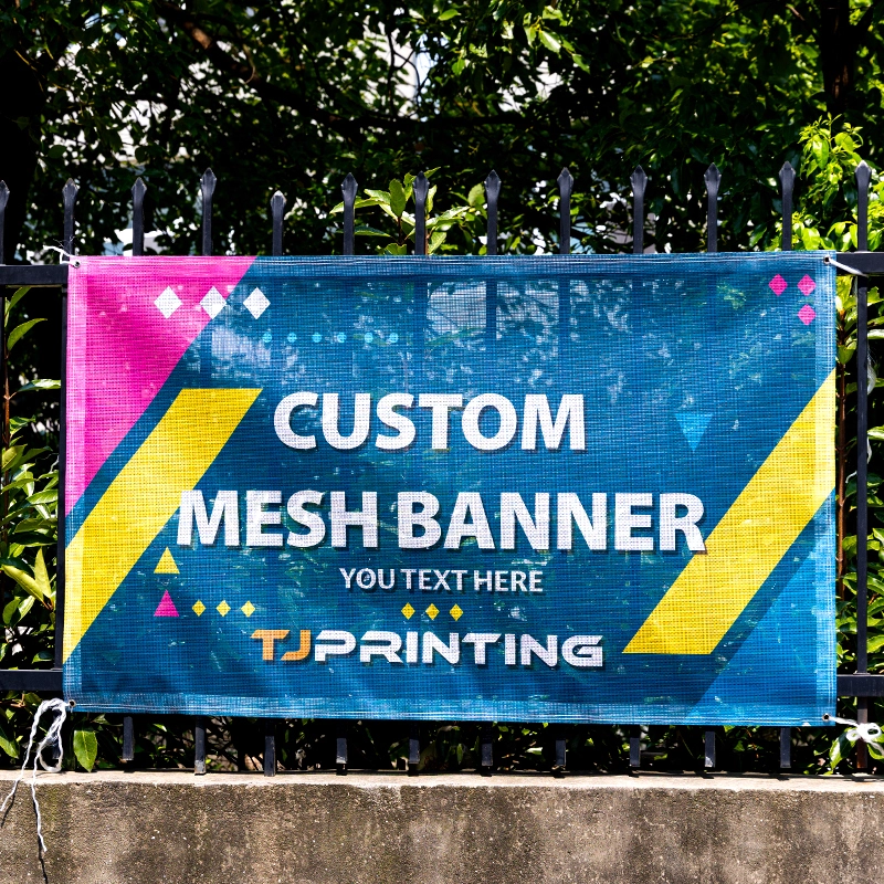 TJ Brand-220gsm 9x9 PVC Mesh Banner 1