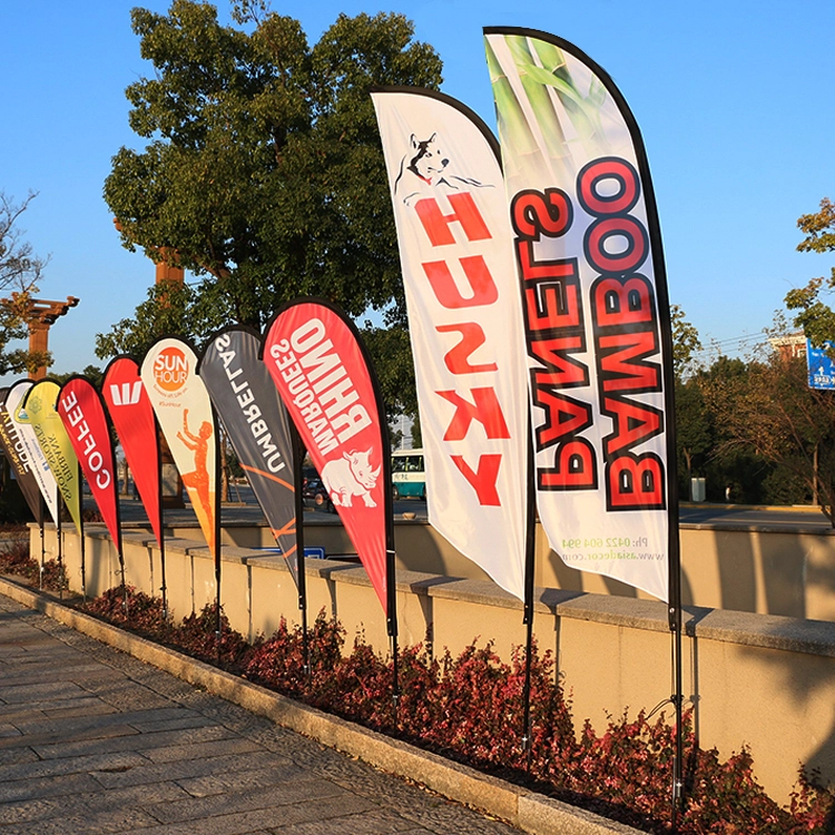 TJ Brand-Full Color Custom Feather Flag-4.5m/14.8' 1