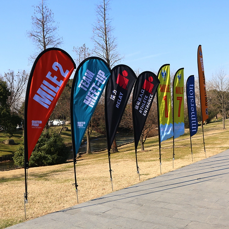 TJ Brand-Full Color Custom Teardrop Flag-5m/16.4' 1