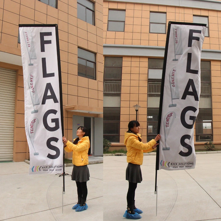 TJ Brand-Full Color Custom Rectangle  Flag-5m/16.4' 1