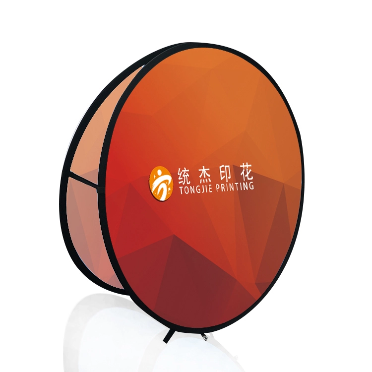 TJ Brand-Round Pop Out Banner-L 1