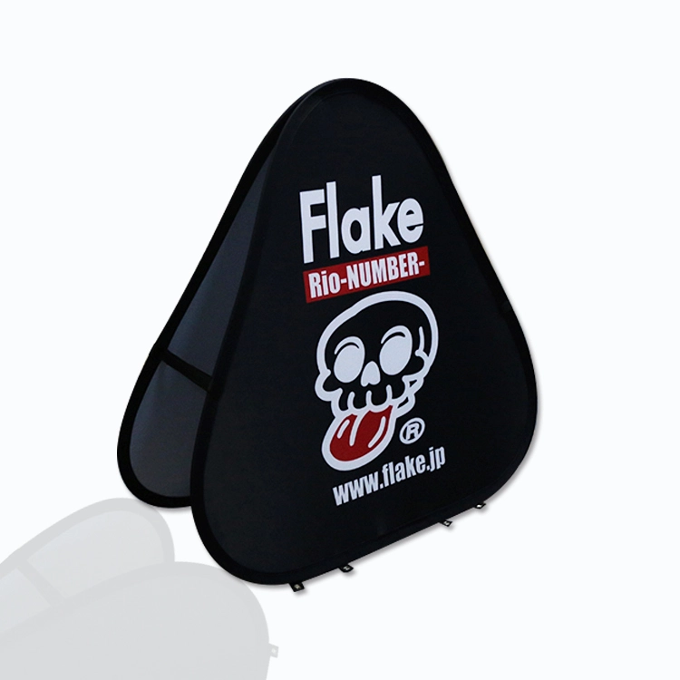 TJ Brand-Triangular Pop Out Banner-M 1