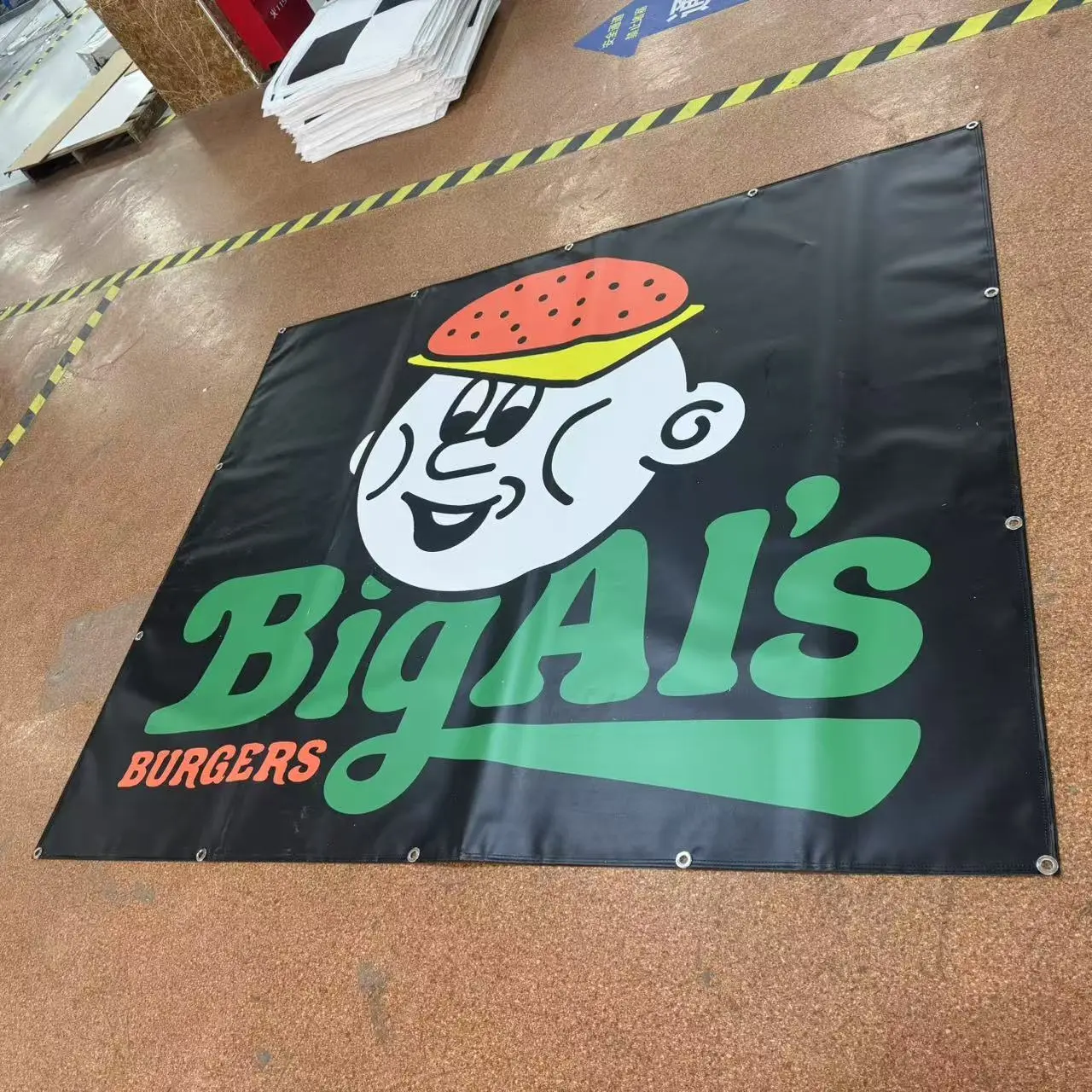 TJ Brand-18oz Outdoor Double Vinyl Banner 1