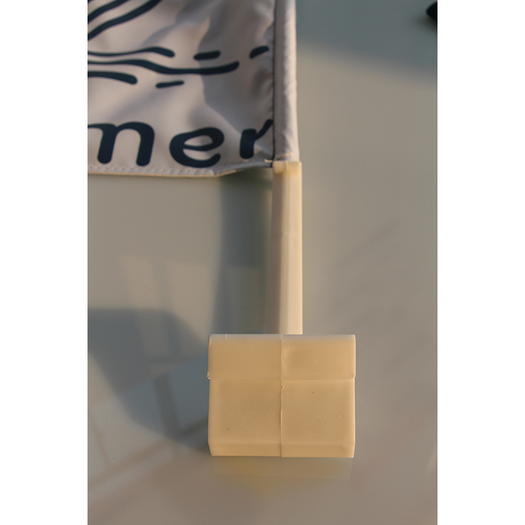 Wholesale Custom Car Flags High Resolution Printing Car Window Clip for Sports Events Promotion 7