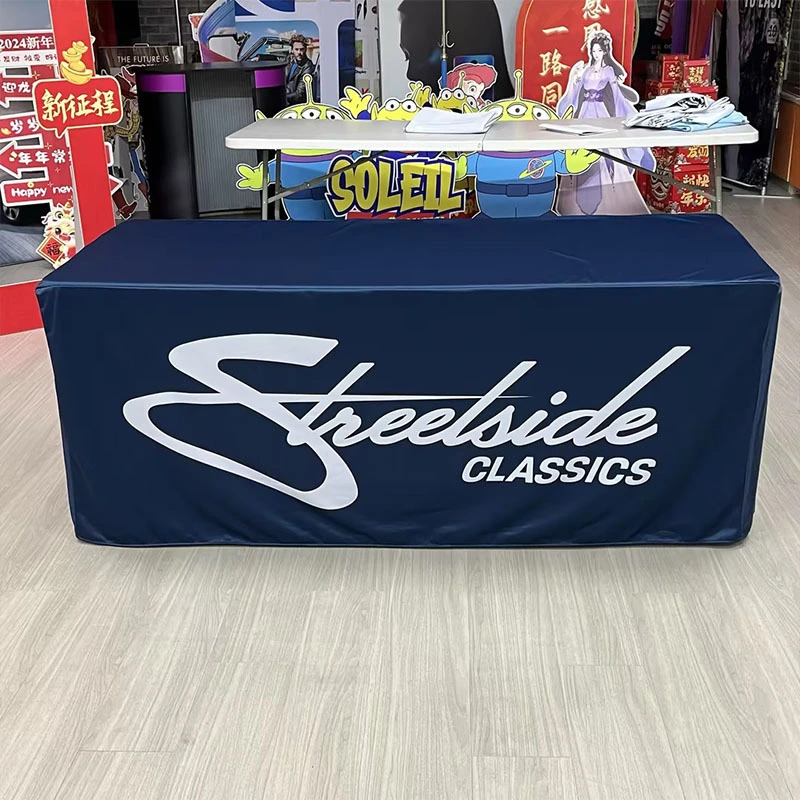 TJ Brand-8ft Fitted Table Covers/Cloth 1