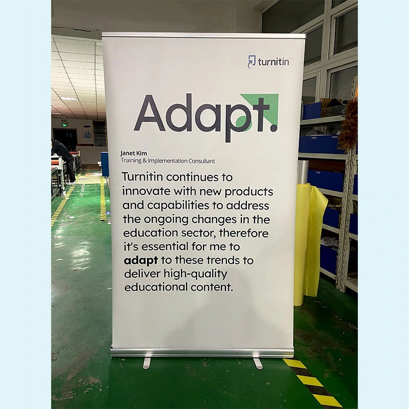 TJ Brand-Standard 120x200cm Roll Up Banner 1