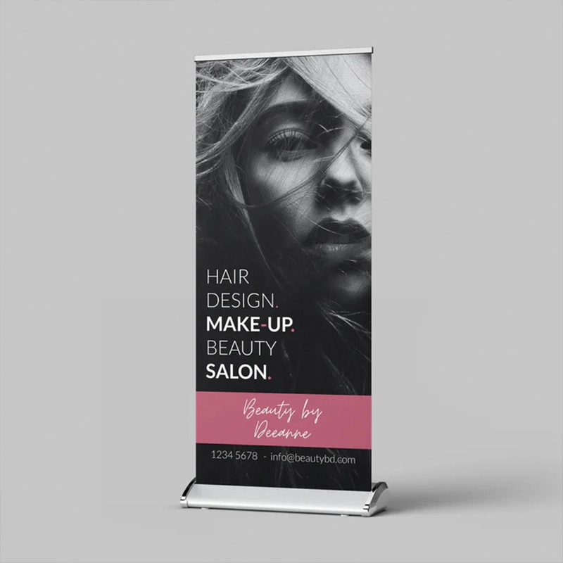 TJ Brand-Teardrop 80x200cm Roll Up Banner 1