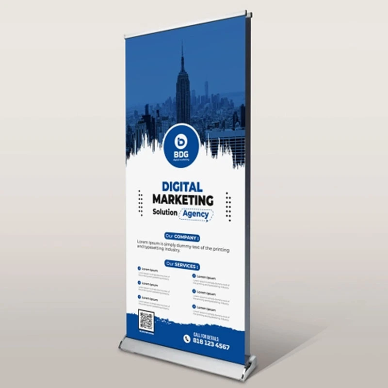 TJ Brand-Teardrop 85x200cm Roll Up Banner 1