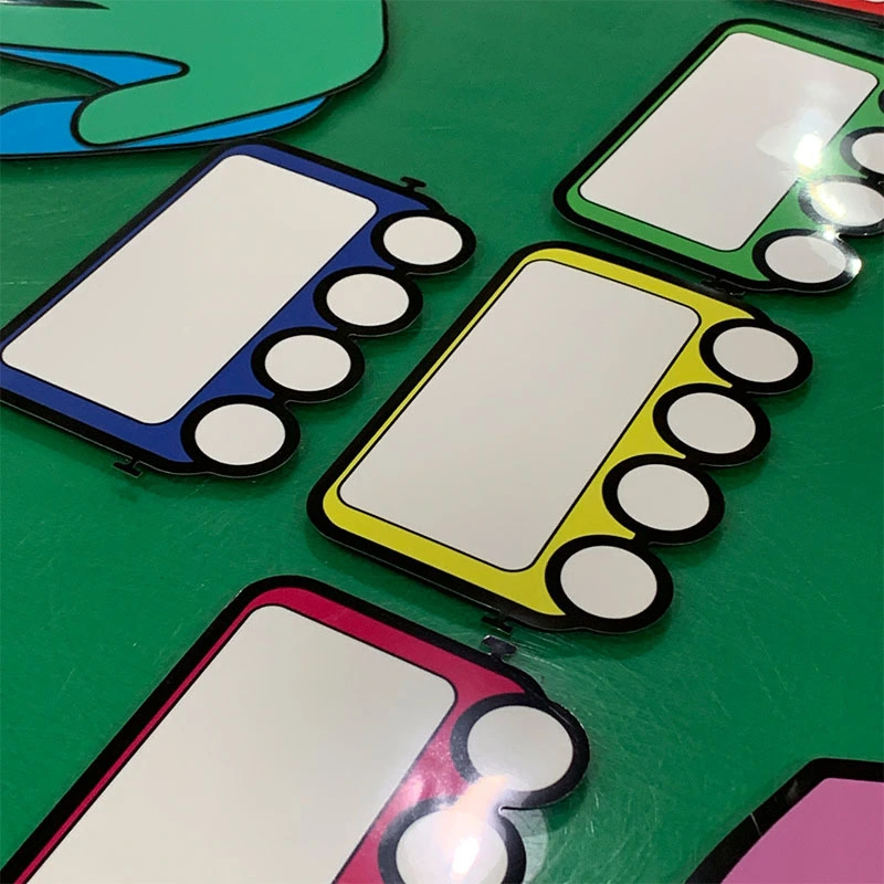 TJ  Brand- Magnetic Stickers 1