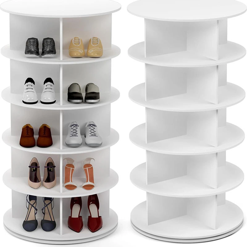 TJ  Brand-Rotating Shoe Racks 1