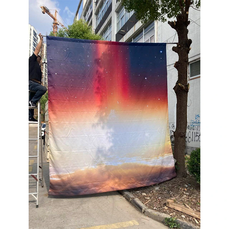 TJ Brand-250gsm Blockout Fabric Banner Double Side Printing 1