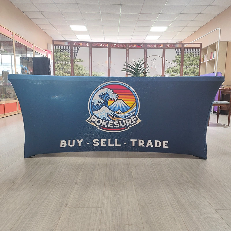 TJ Brand-6ft Spandex Fit Table Covers/Cloth 1