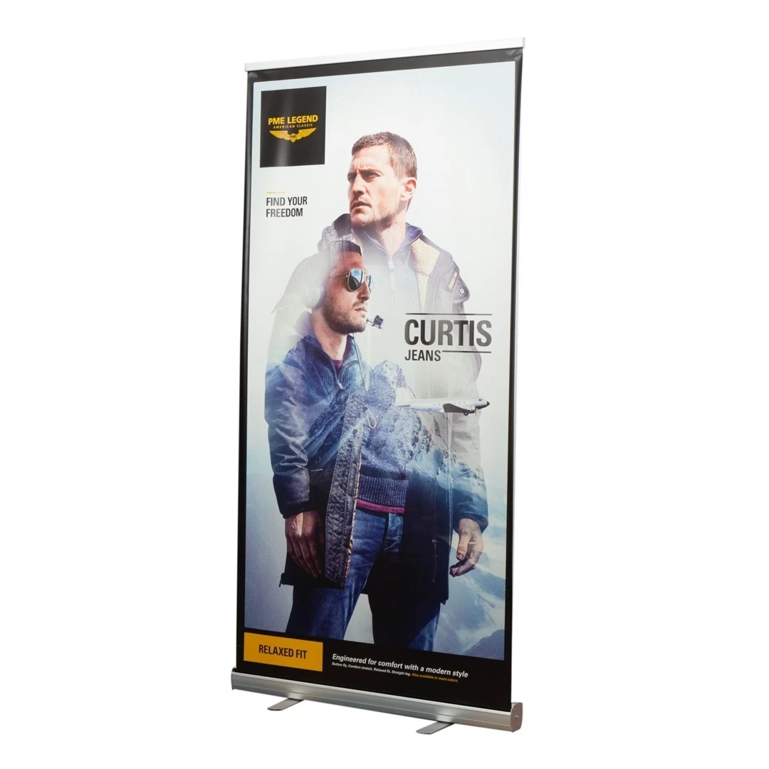 TJ Brand-Standard 85x200cm Roll Up Banner 1