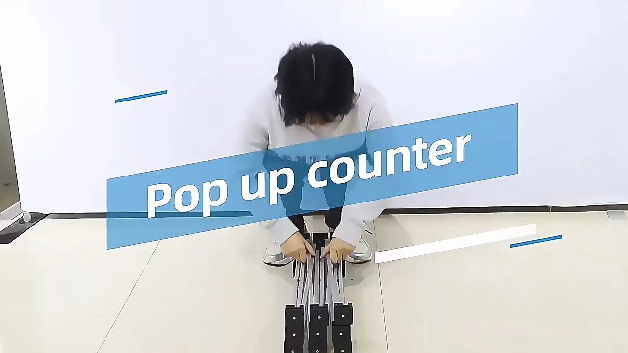 TJ Brand-Pop Up Promotional Counter 1