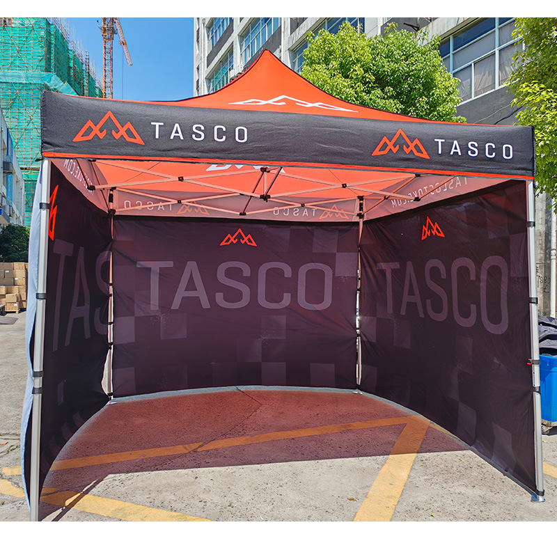 Tenda dobrável personalizada Zelt 3x3m impermeável, com estrutura de alumínio Oxford, 3x3m, ideal para feiras comerciais, eventos ou publicidade. 8
