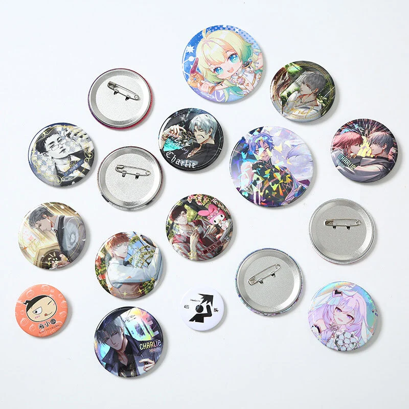 TJ Brand - Anime and Manga Badge & Pin 1