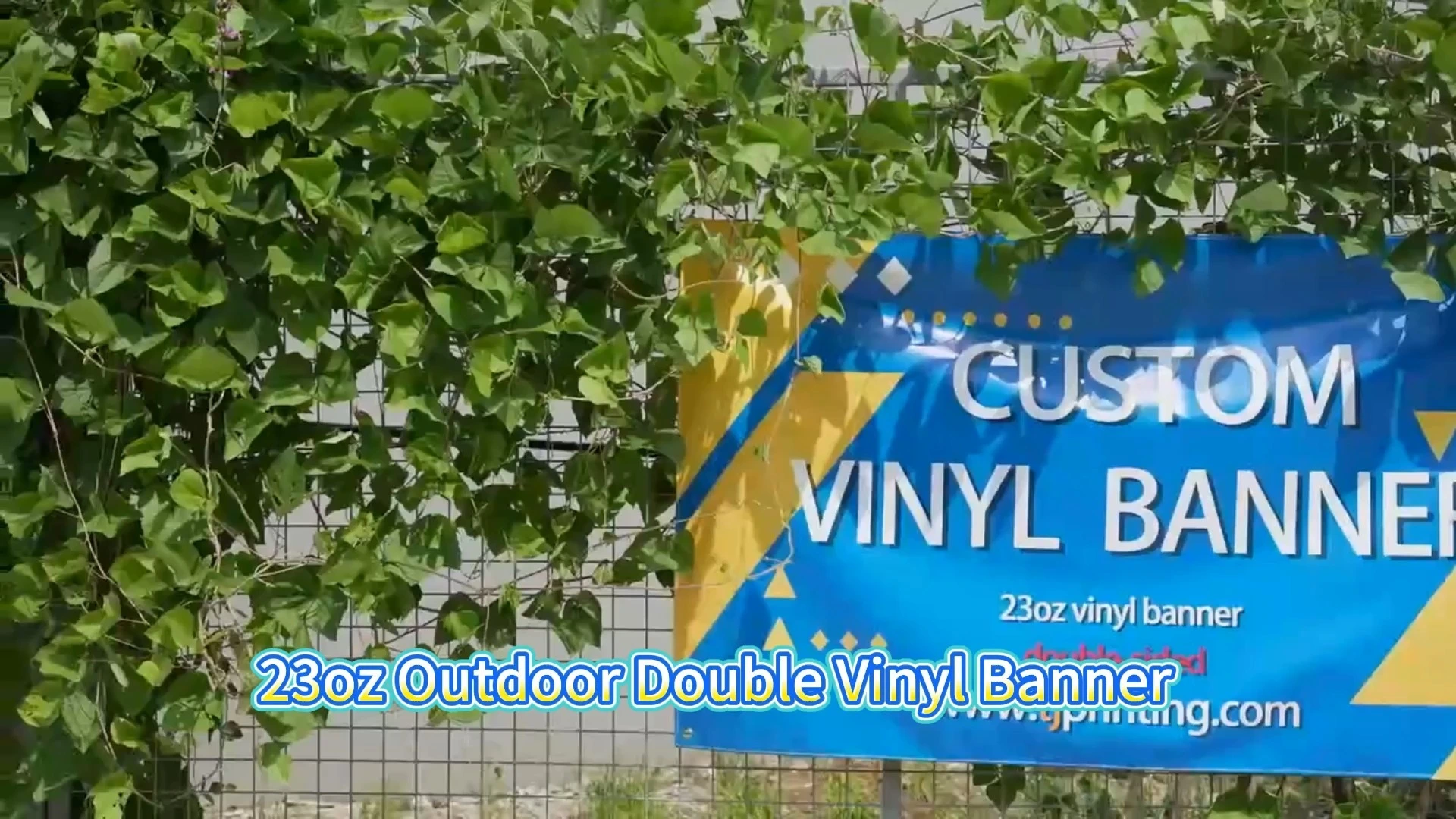 TJ Brand-23oz Outdoor Double Vinyl Banner 1