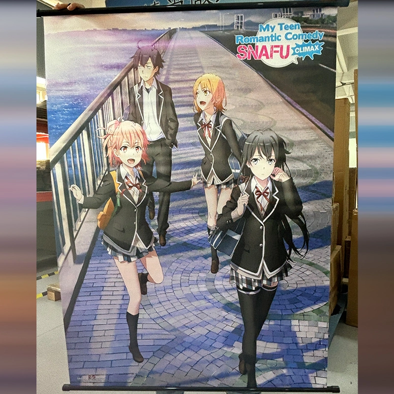 Banner de desplazamiento de poliéster de marca TJ-200GSM 1