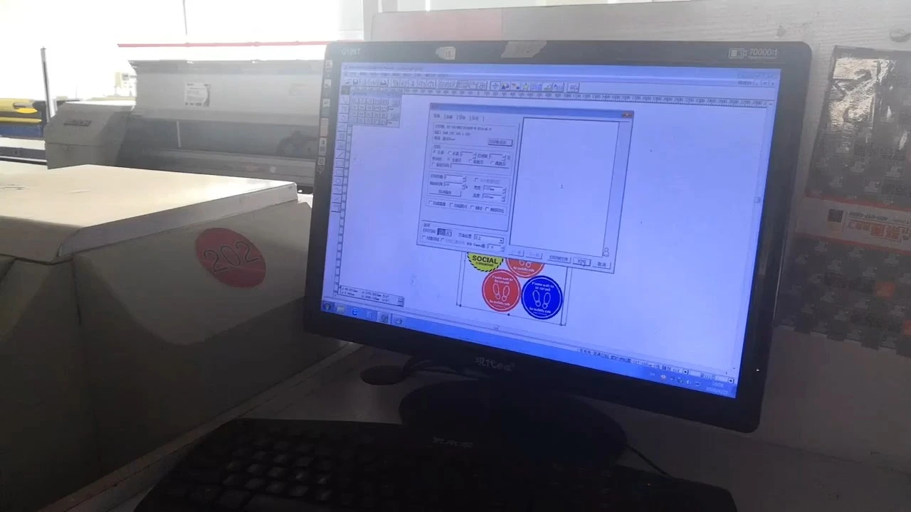 TJ Brand-Floor-Aufkleber 1