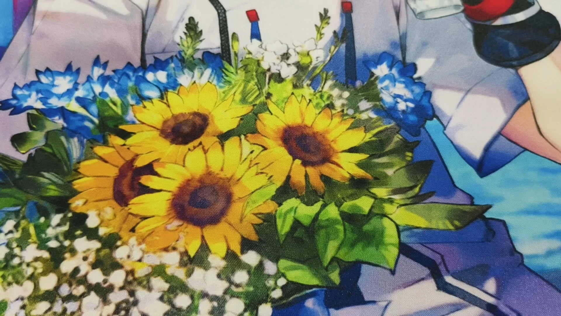 Banner de desplazamiento de poliéster de marca TJ -50GSM 1