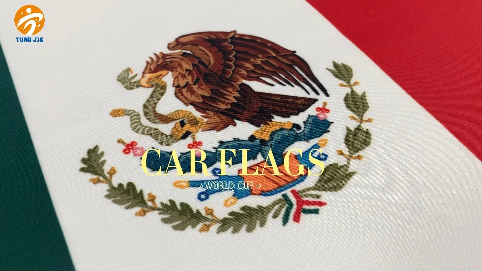 TJ Brand-World Cup Car Flag 1