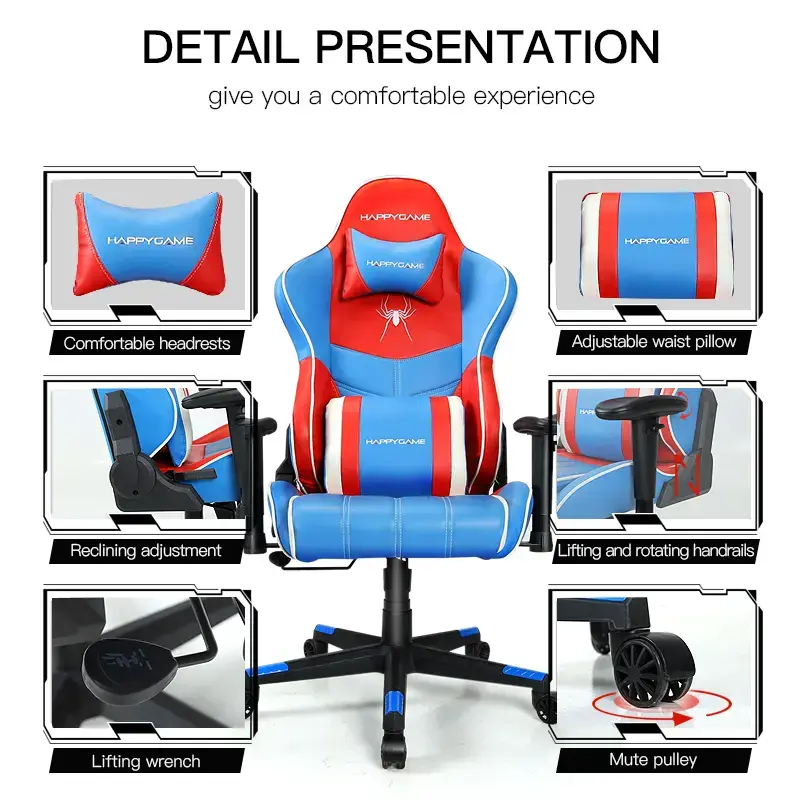 Mesh Gaming Chair - - HAPPYGAME 6