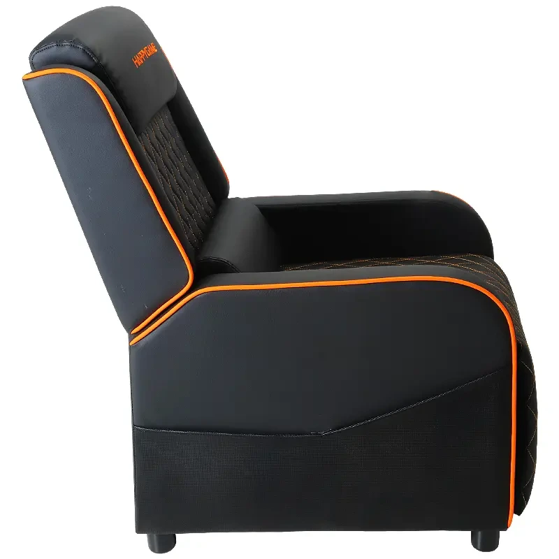 HAPPYGAME Gaming Recliner Racing Style Single Sofa PU Leather Seat 1