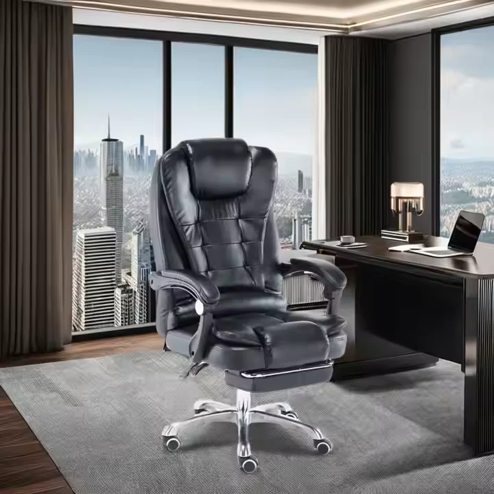 Hot Sales Leather Swivel Adjustable Executive Office Chair 1