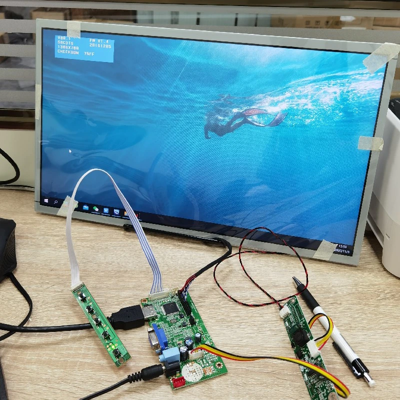 BOE 18.5 inci 1366x768 IPS TFT LCD Layar DV185WHM-NM1 1