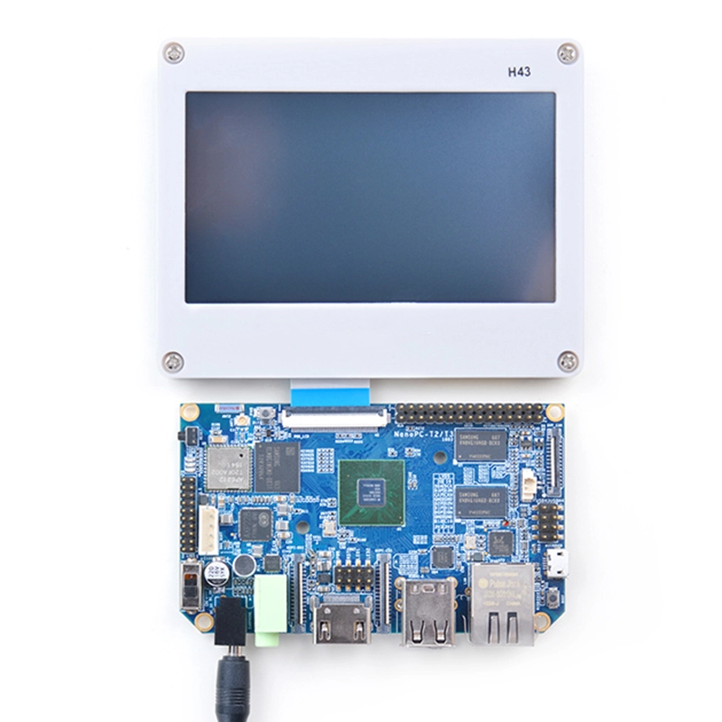 4,3 Zoll 480x272 LCD-Display mit resistivem Touch-H43 1
