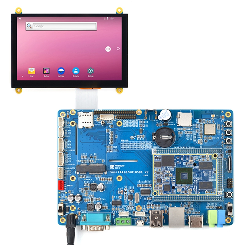 5 inch 800x480 LCD-scherm met capacitieve touchscreen-W500 1