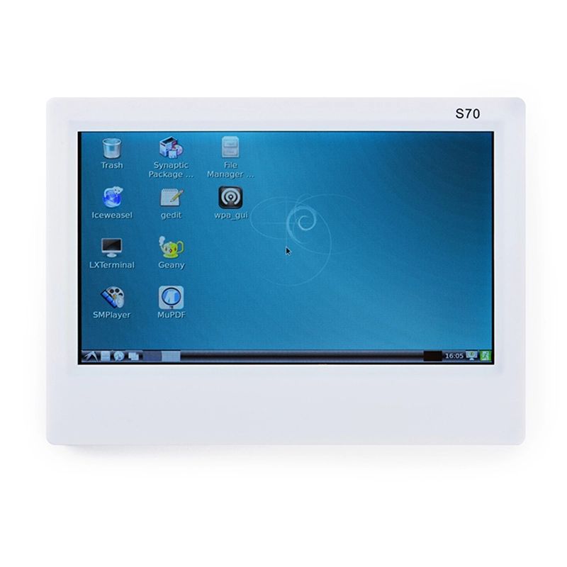 Display LCD da 7 pollici 800x480 con touch-S70B resistivo 1