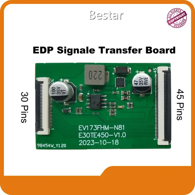 30 Pin Lcd Driver Board 17.3 Inch by Bestar 1