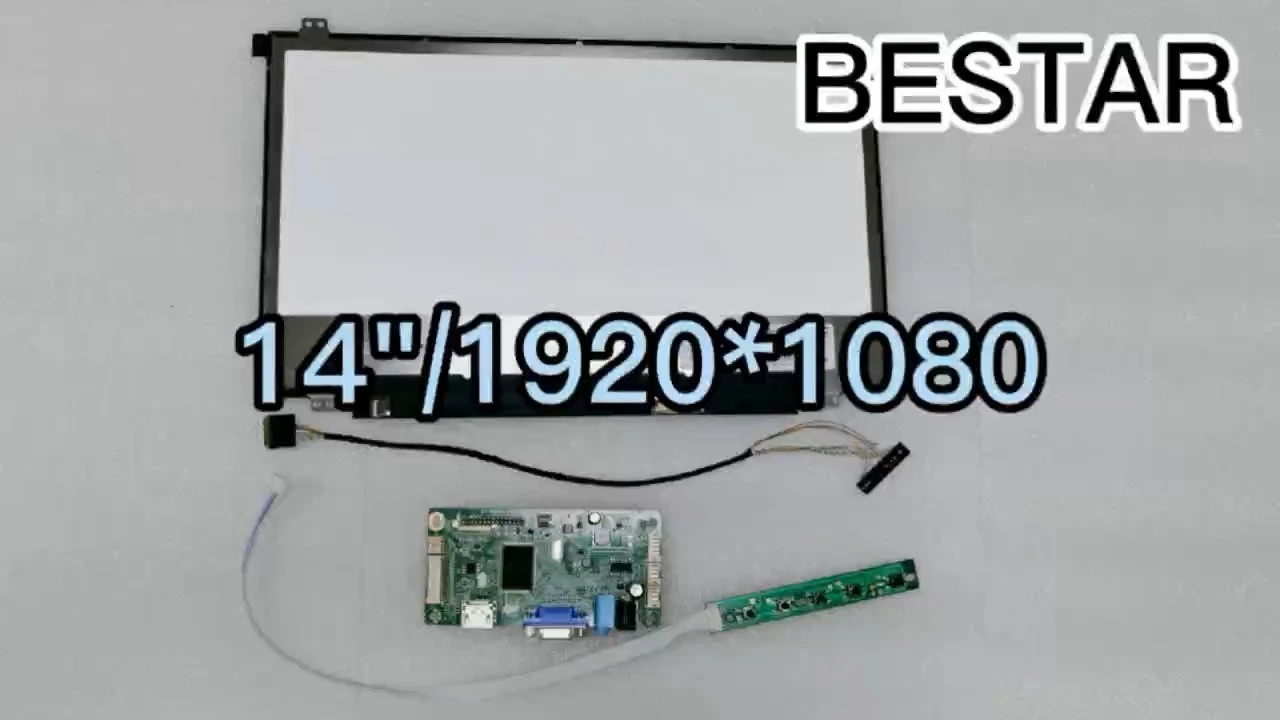 BOE 14 pulgadas TFT LCD Pantalla 1920*1080 FHD QV140FHM-N48 1