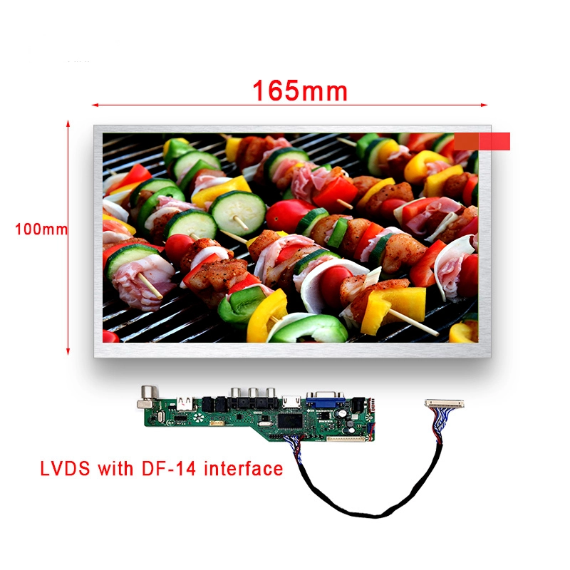Modulo LCD TFT da 7 pollici 1024*Interfaccia LVDS Display robusto 1