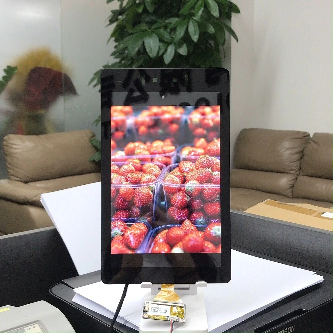 Módulo LCD TFT de 10.1 pulgadas 800*1280 interfaz LVDS con vidrio de cubierta personalizada 1