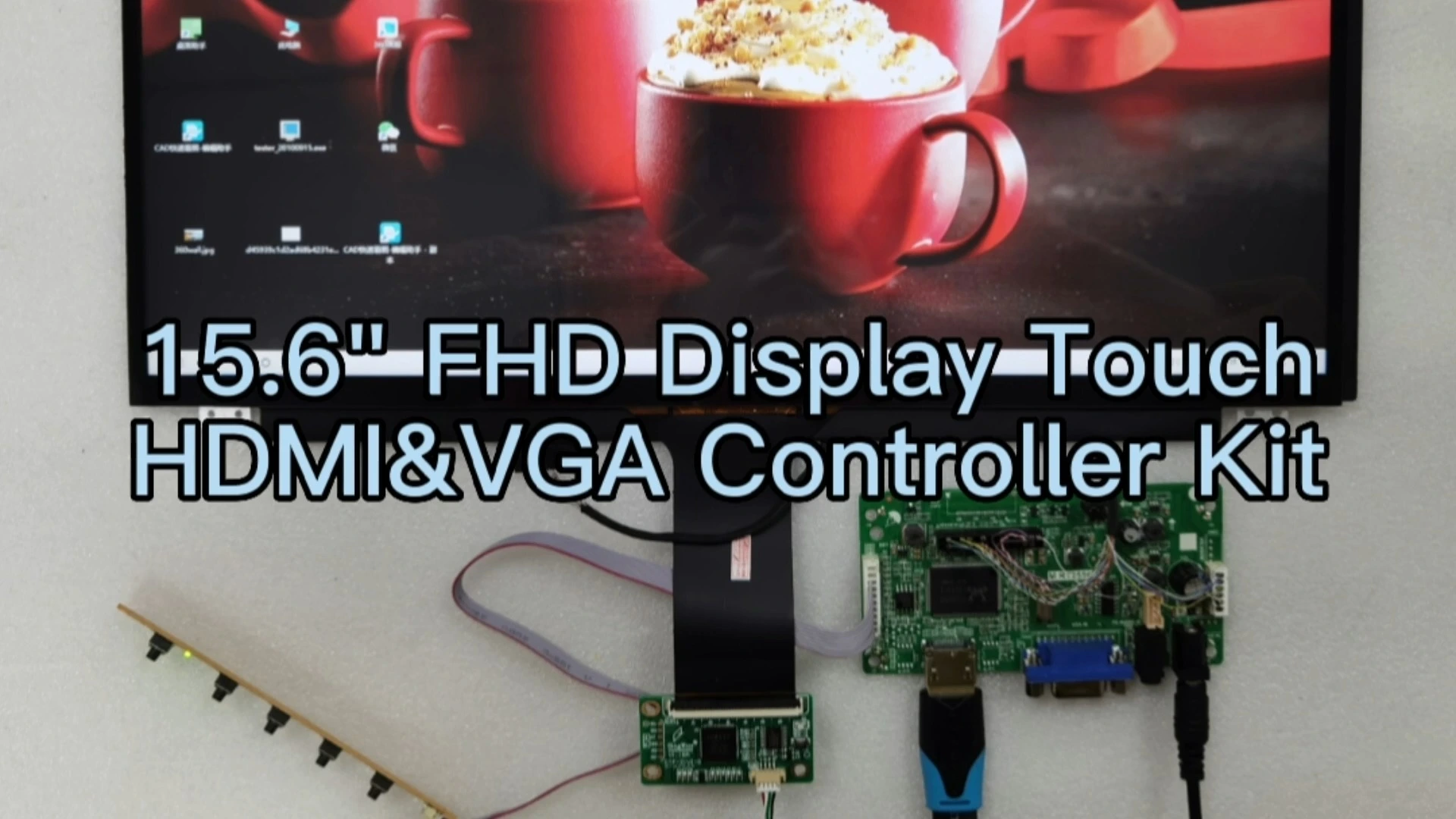 BOE 15.6 inch PV156FHM-N30 350Nits FHD IPS LCD Screen 1