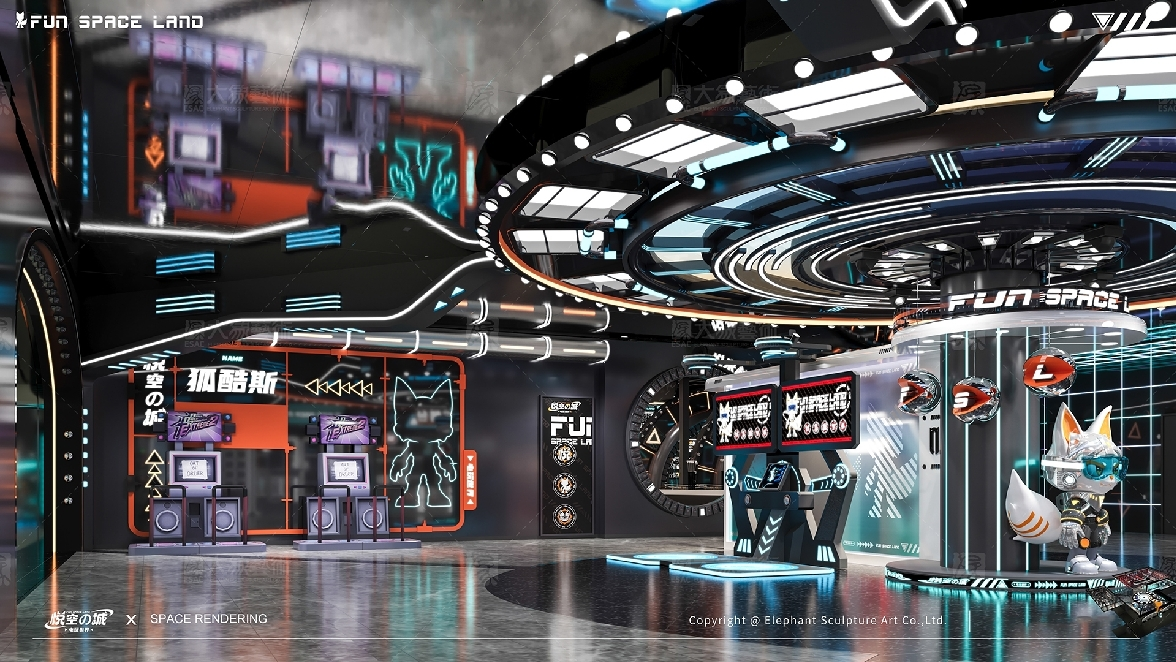 ESAC One Stop Solution Design Space Space Doll Machine Games Games Store 1