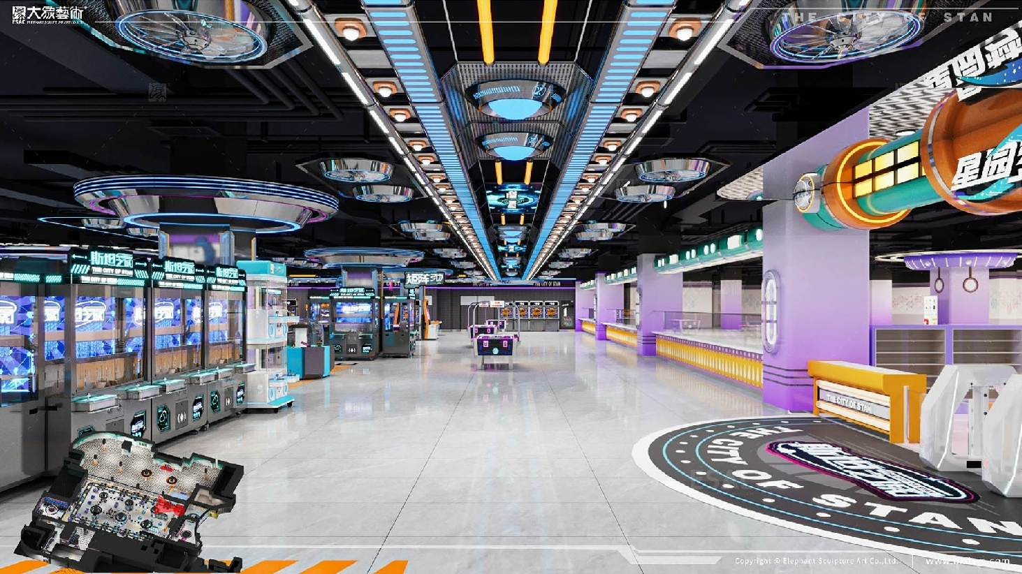 Solution à guichet unique Amusement Centre de thème commercial 1