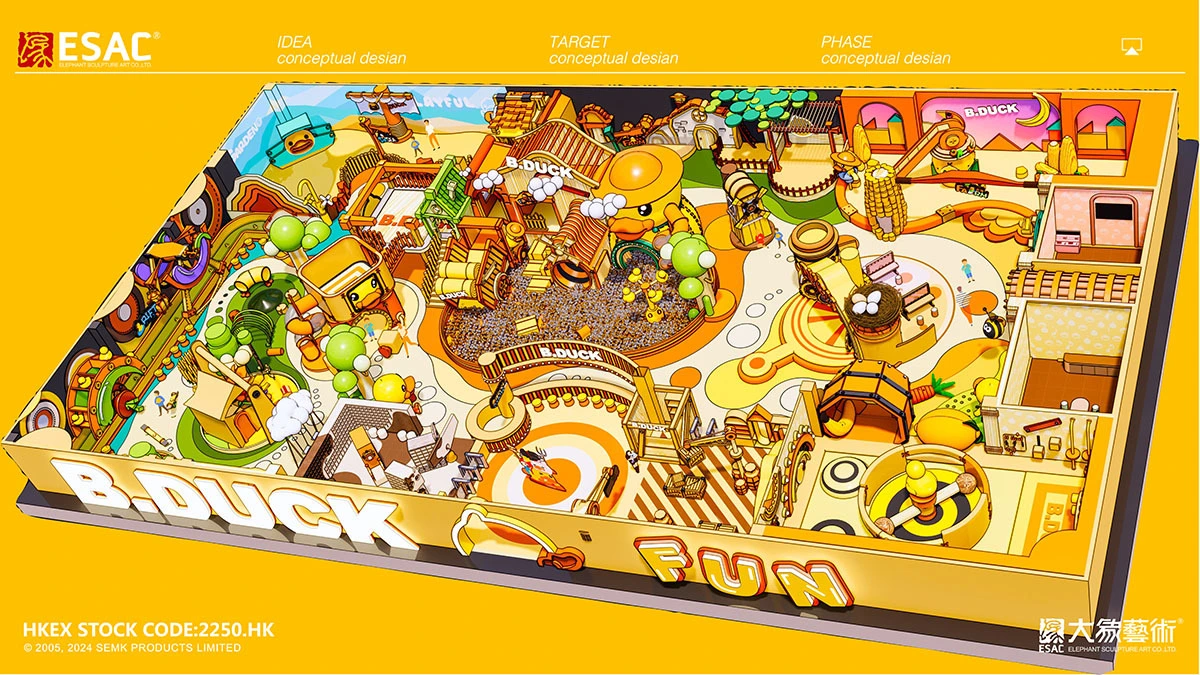 Indoor Hyper Playground Customize Profitable Commercial Space Design Unique Family-Centric Destinations of ESAC 8