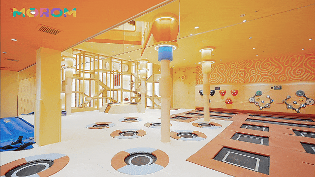Spring Festival walking children are not entangled! Zhengzhou 6000 + square meters three-story dream children's playground 22