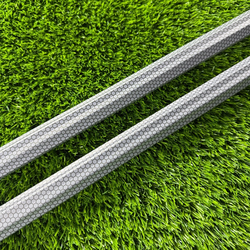 SC-TI men's lacrosse shafts lacrosse handles with grip texture silver 1