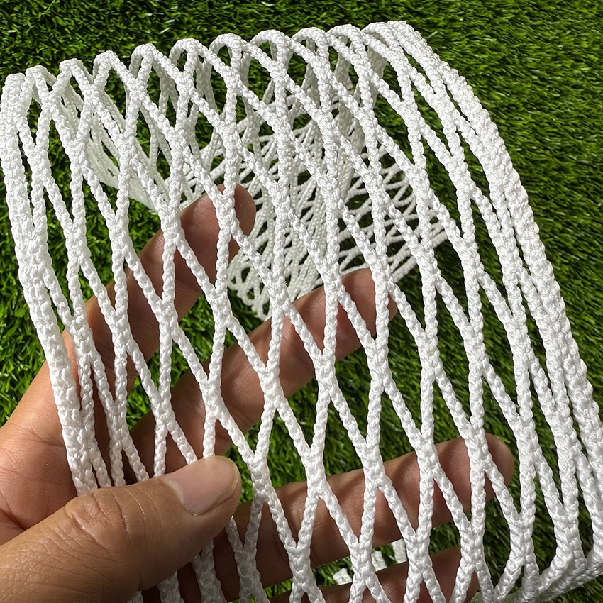 Best lightweight lacrosse Goalie Stick Lax Goalie Diamond Mesh Kit Semi-soft White 1