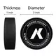 Nhl Logo Hockey Pucks by ACEKING 2